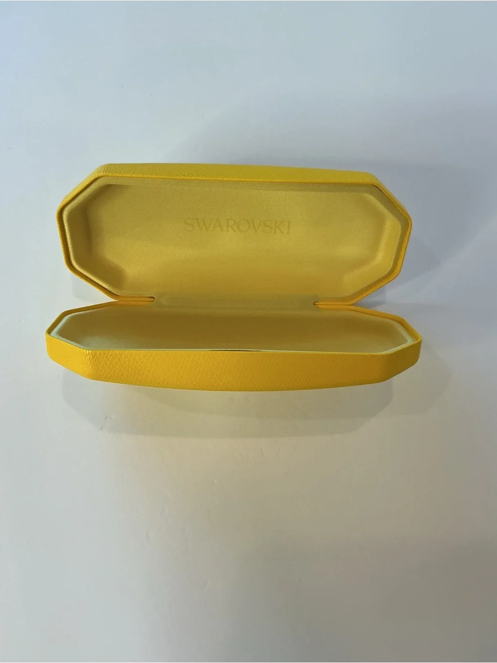 Swarovski Yellow Eyewear/Sunglasses Hard Clamshell Case